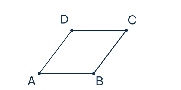 Hình ở bài 2: tứ giác để đo đủ bốn cạnh trên cùng bản in.